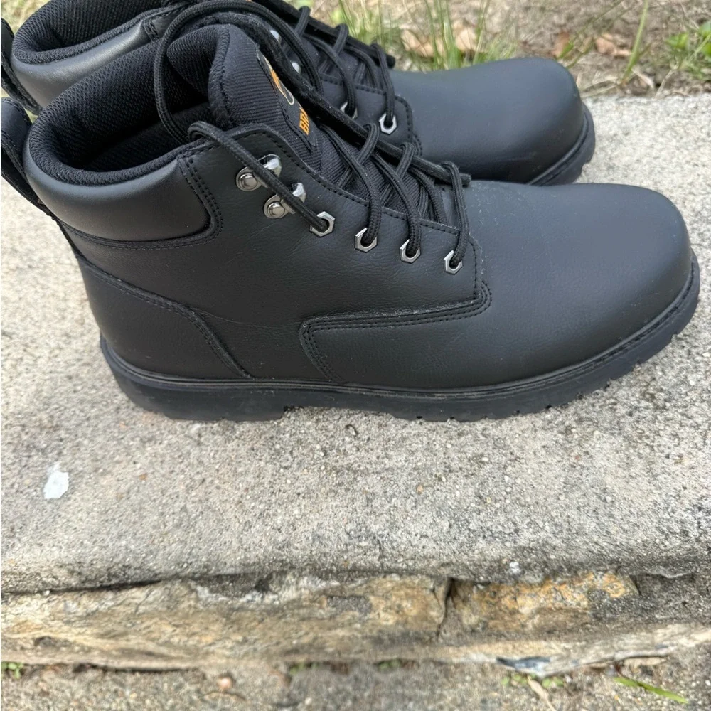 Brahma Work Boots Mens Size 13 Black Steel Toe Style Workwear Boots